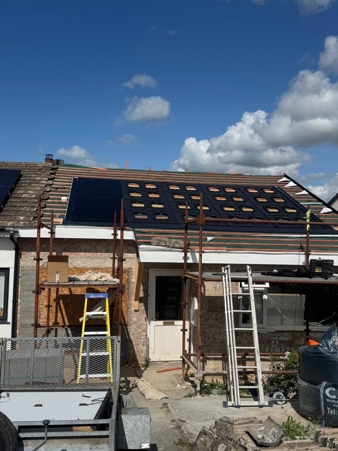GSE In-Roof Trays Fixed in Place
