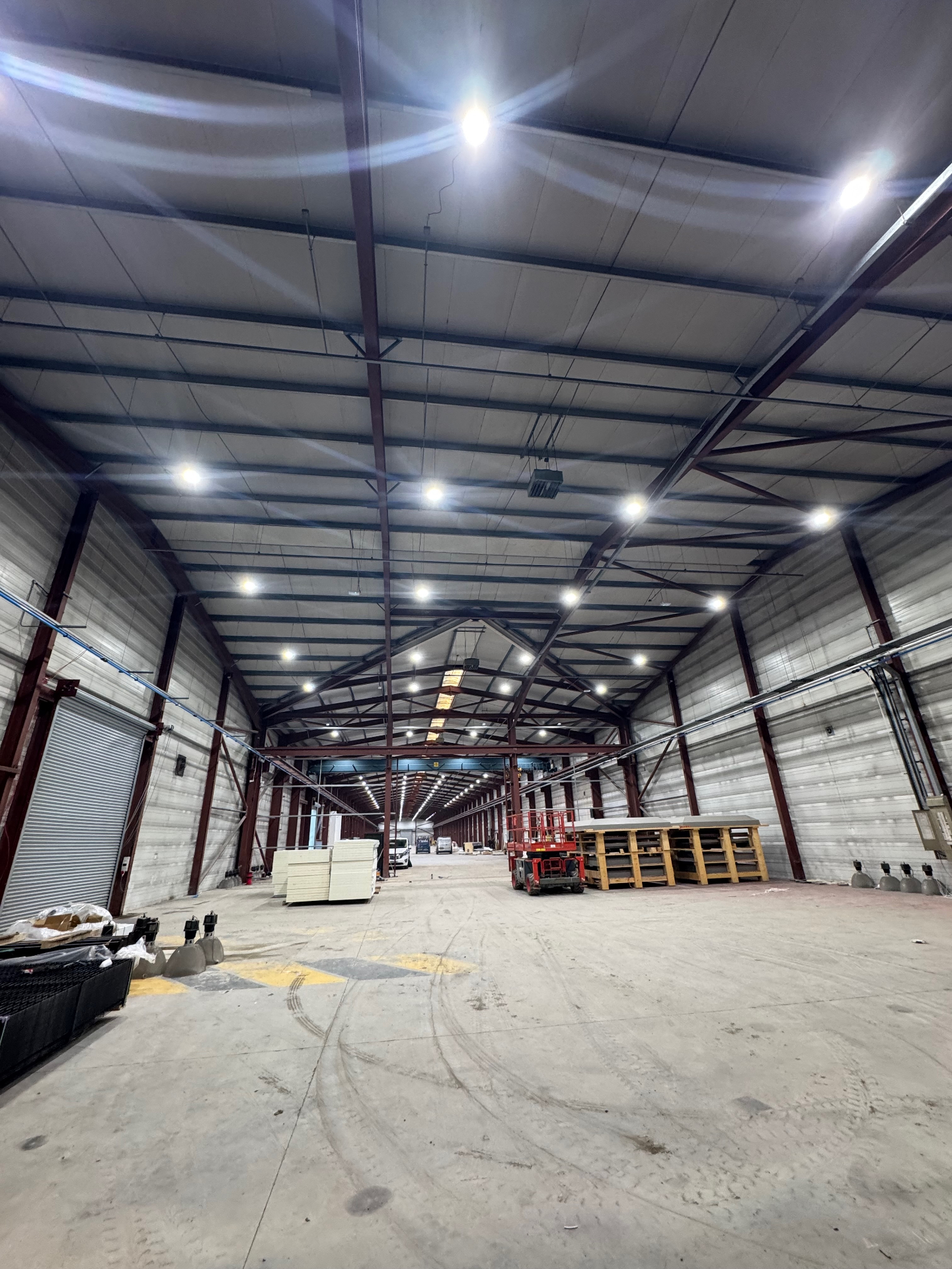 High Bay LED Installation