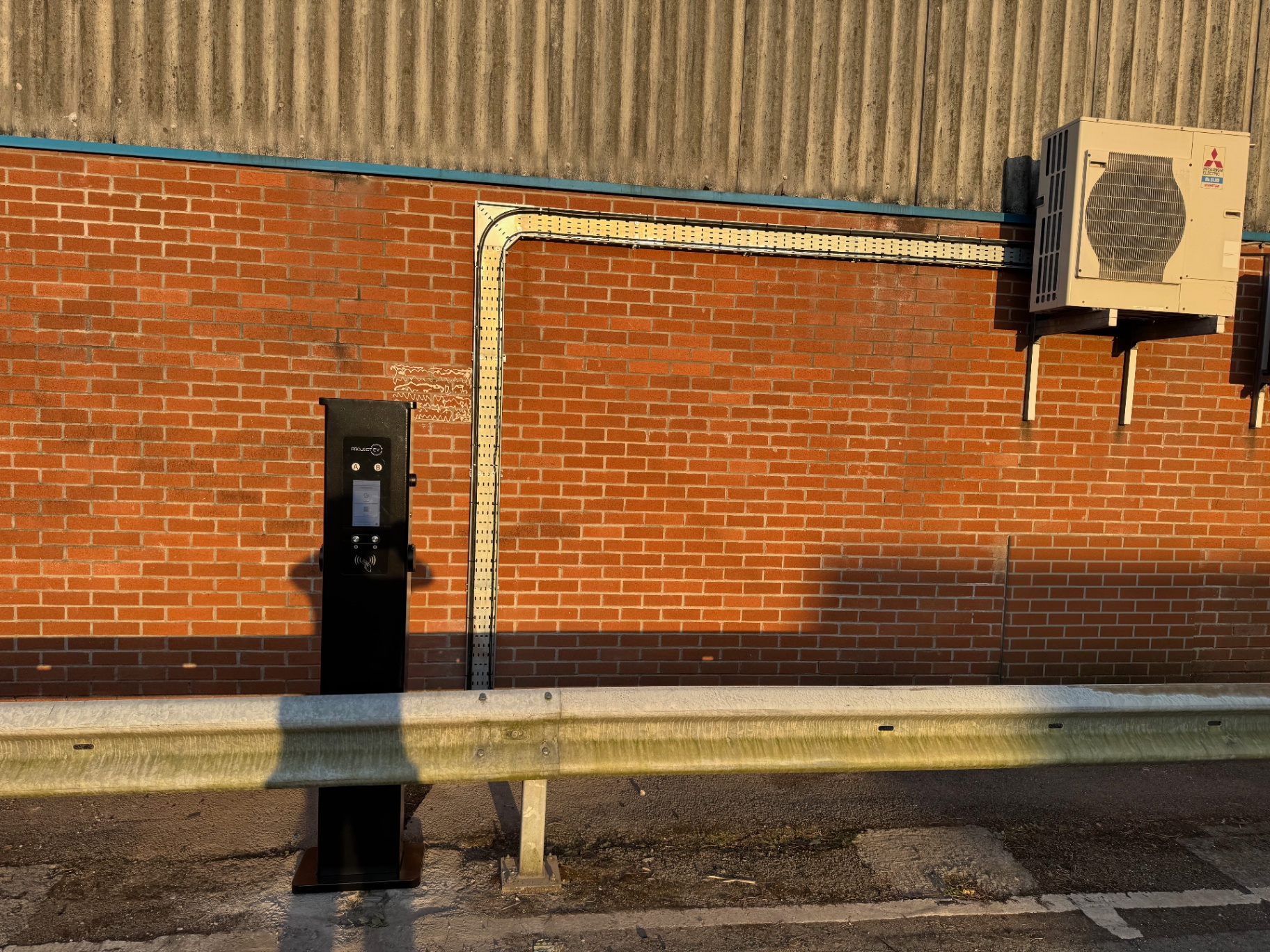 Workplace Pedestal EV Charger